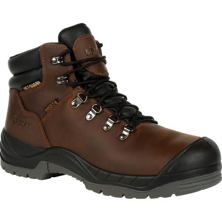 ROCKY Worksmart Composite Toe Internal Met Guard Waterproof Work Boot, 9M RKK0266